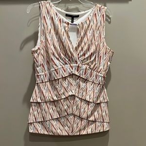 WHBM Sleeveless Design Top size L